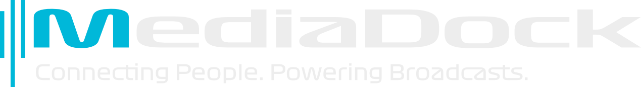 MediaDock logo (dark)